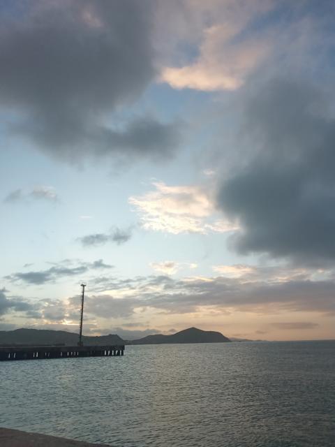 ocean and sky