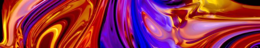 Fluid abstract curves background illustration. Vibrant liquid marble colorful abstraction. 3D illustration, 3D rendering.