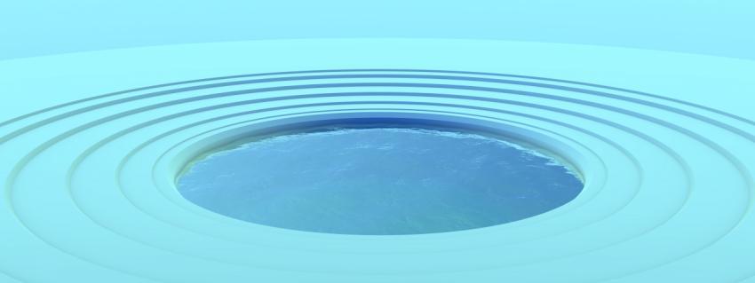 Architectural design. Pool and Steps Concept