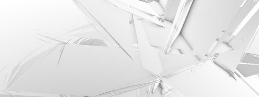 White installation, abstraction Modern background Minimalistic Graphic Design