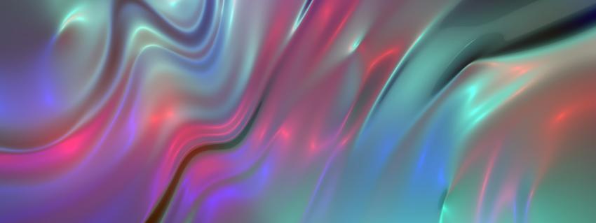 Beautiful liquid multicolor abstract background. 3D illustration, 3D rendering.