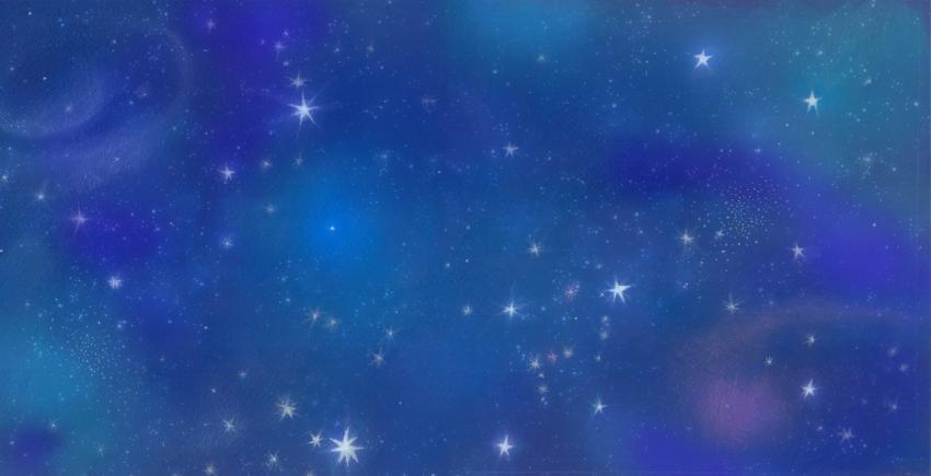 deep blue starry universe