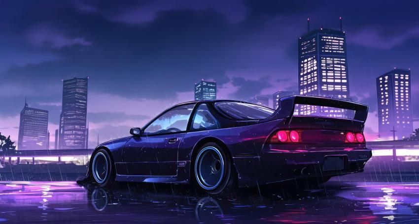 anime car city