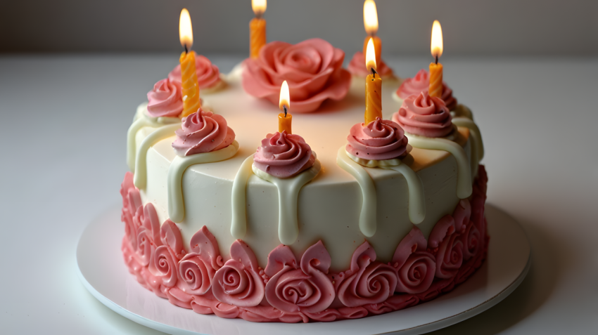 a beauty birthday cakes image top with w 0