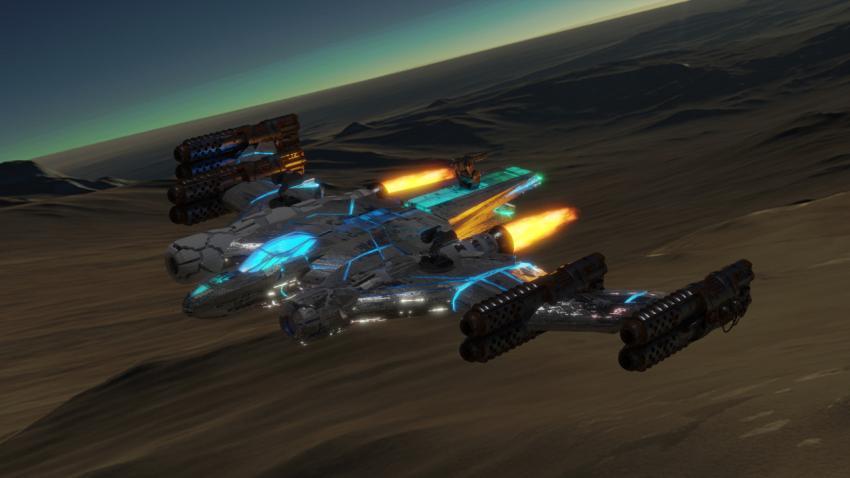 Science fiction Space Craft Ship