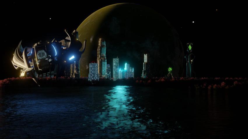 Landscape science fiction