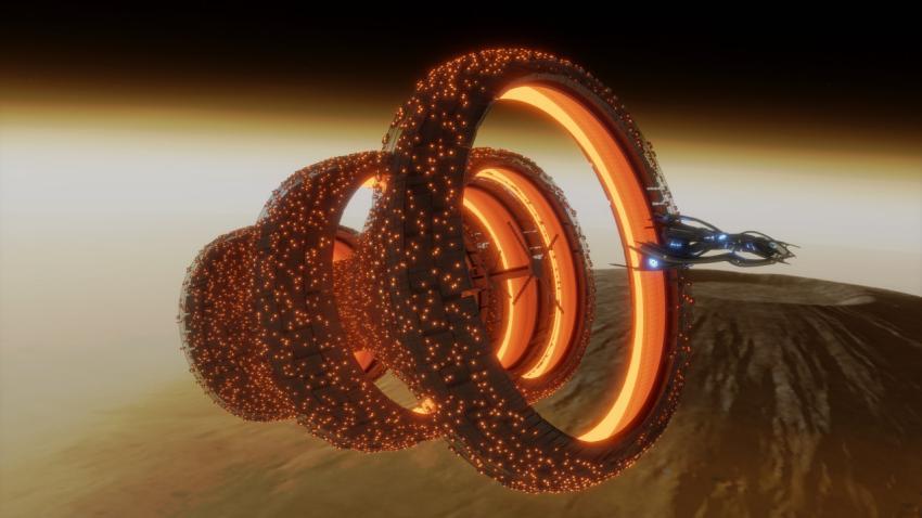 Space Station science Fiction