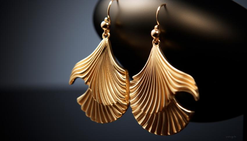 ear rings golden 4