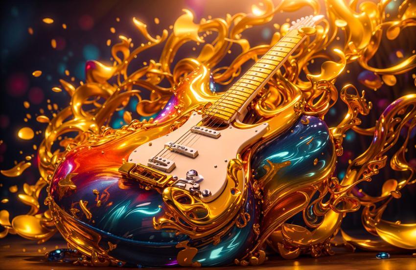 Abstract Guitar Harmony