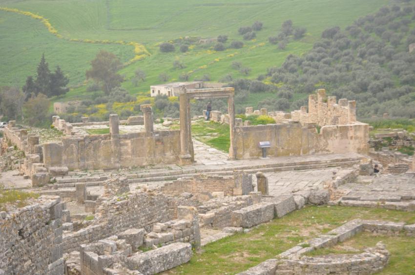 Dougga ruins in Tunisia