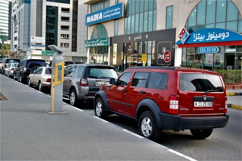 Cars in the city