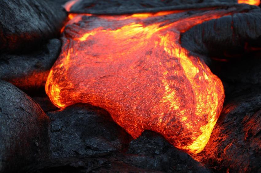 Beautiful yet Treacherous: The Enchanting Flow of Lava