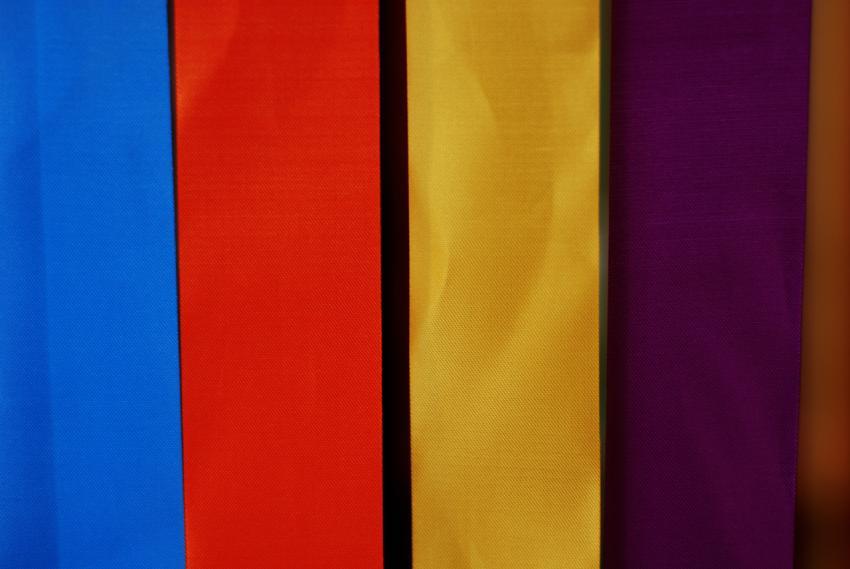 strips of fabric