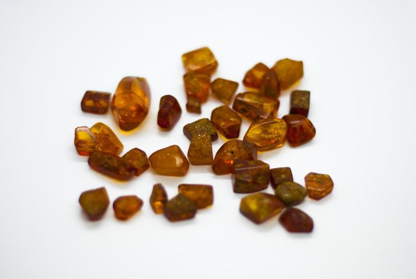 Amber stones