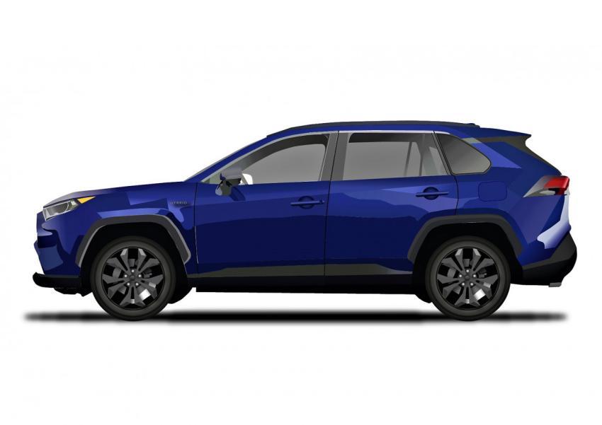 blue SUV