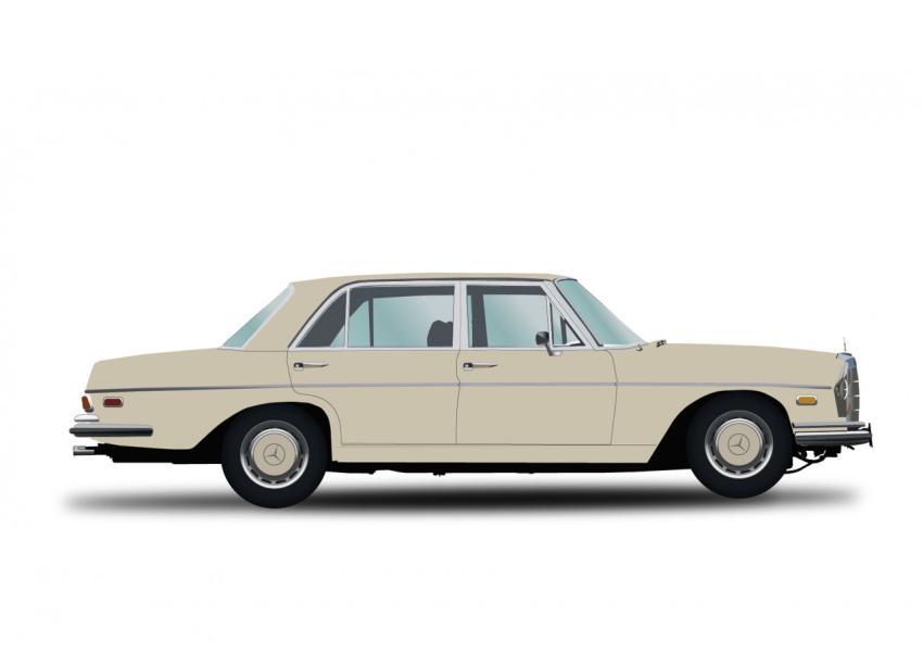 old mercedes
