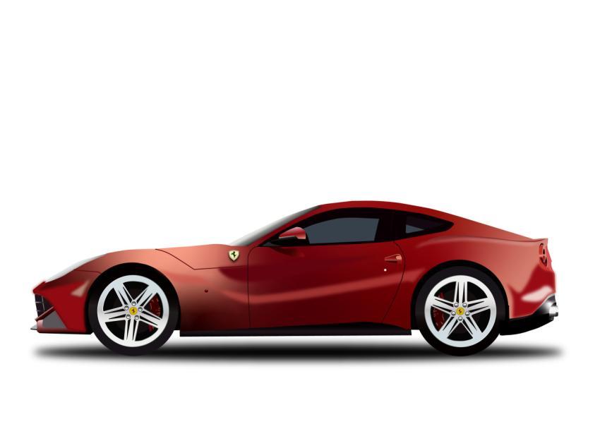 red sports car
