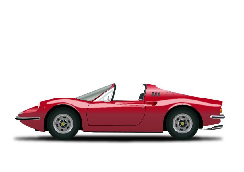 Raspberry car drawing