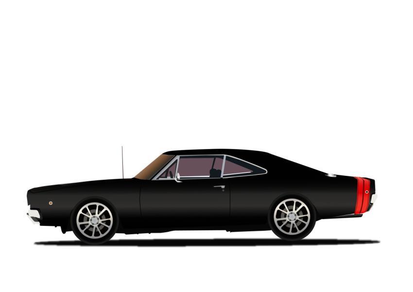 black car