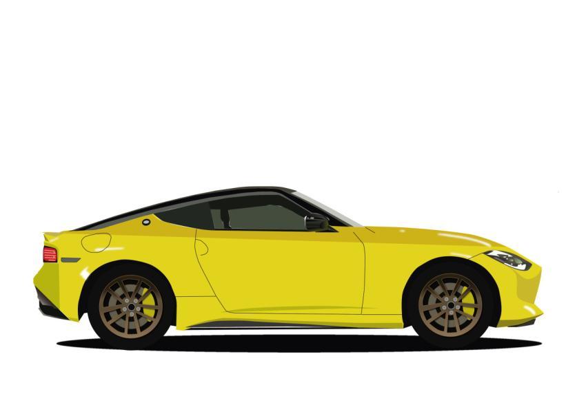 Yellow car