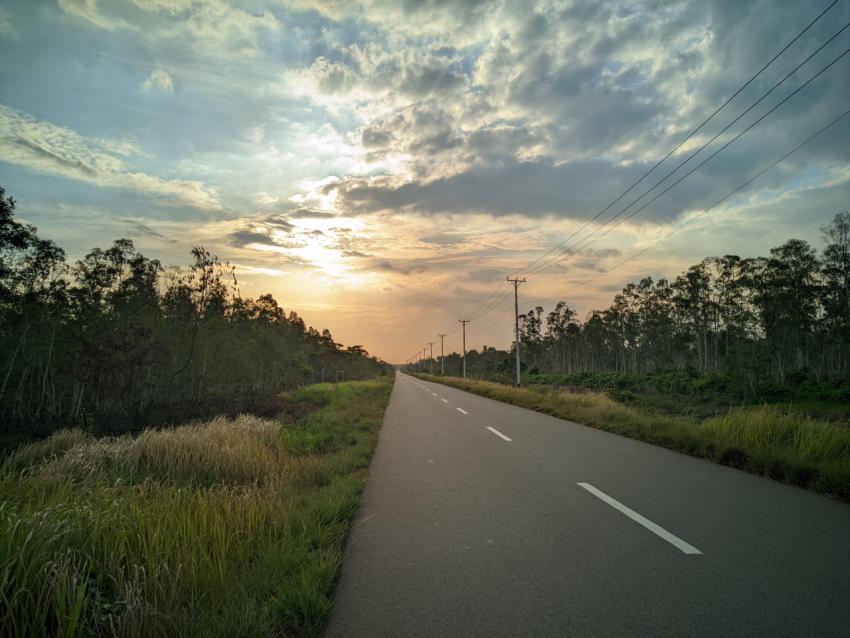 Embracing the Twilight: A Stroll Down the Sunset Lane