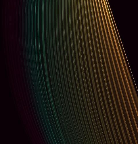 Beautiful whirlwind like a wave of color gradients on a dark background