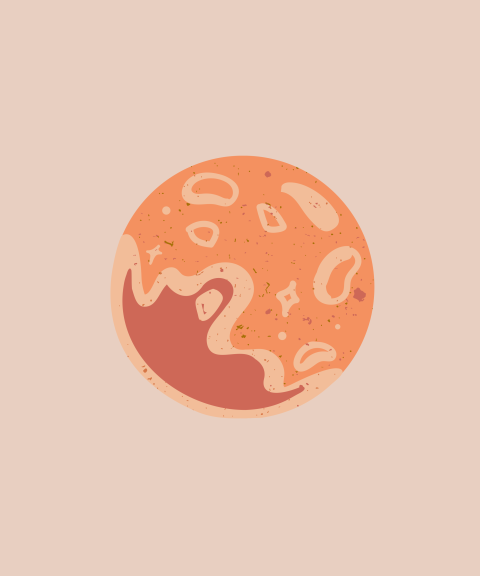 moon space aesthetic wallpaper