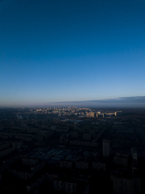 the city in the shadow