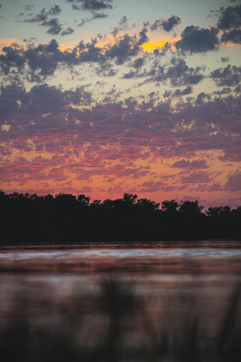 crimson sunset