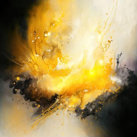Acrilic Radiance: A Masterpiece of Light, Color and Movement that Captivates and Mesmerizes