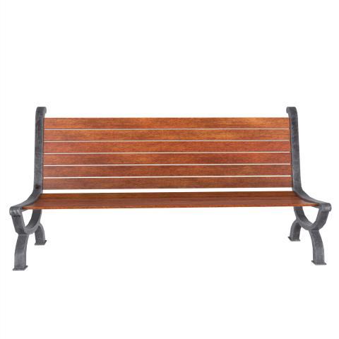 Sitting Bench isolated on white background