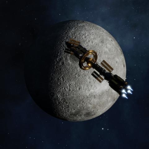 Moon Solar System