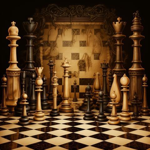 Chessboard squares in elegant decree 4