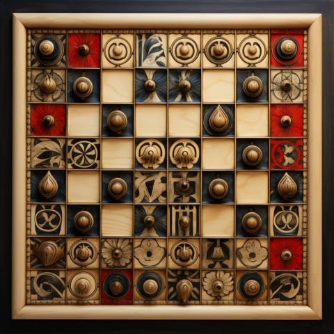 Chessboard squares in elegant decree 3