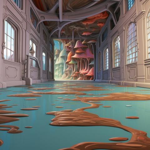 floor 3D paint draw 2